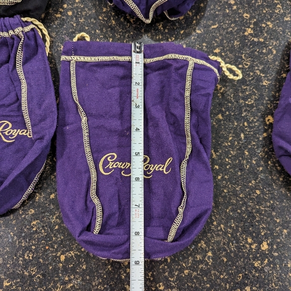 Lot of 4 Crown Royal bags - Picture 10 of 10